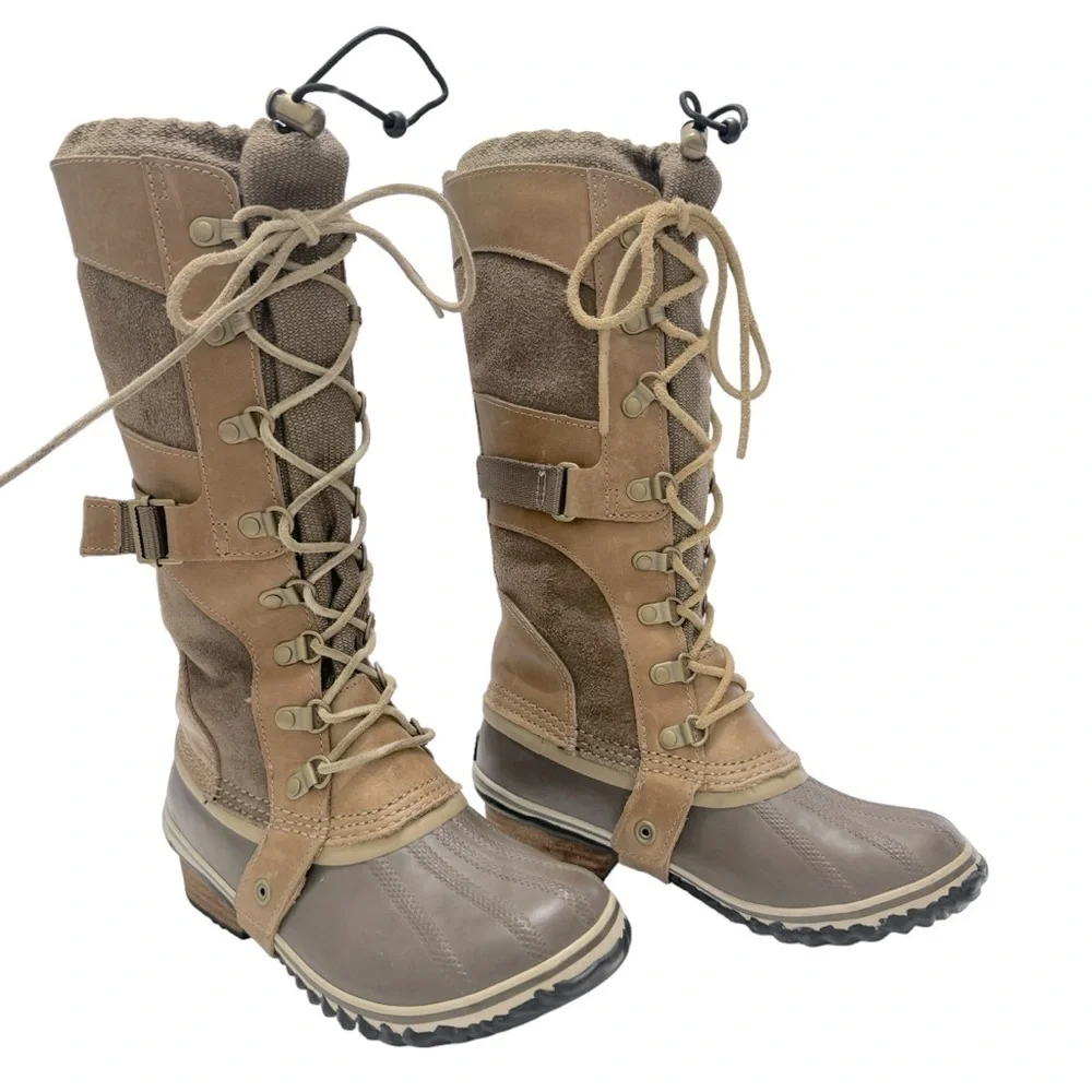 SOREL Carly Conquest tall winter boots‎ Sz 6